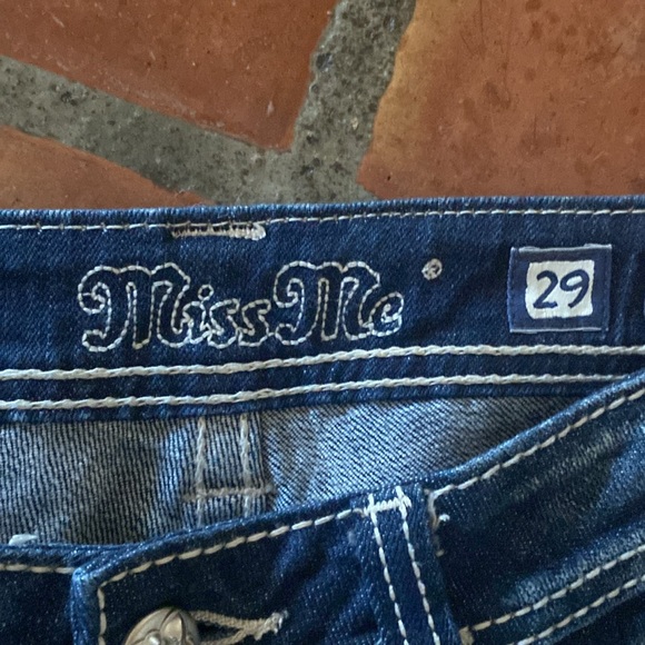 Women’s jeans, Miss me,super bling bling jeans 29 waist boot cut - Picture 7 of 8